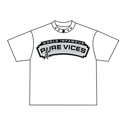 SPURS TEE (WHITE)