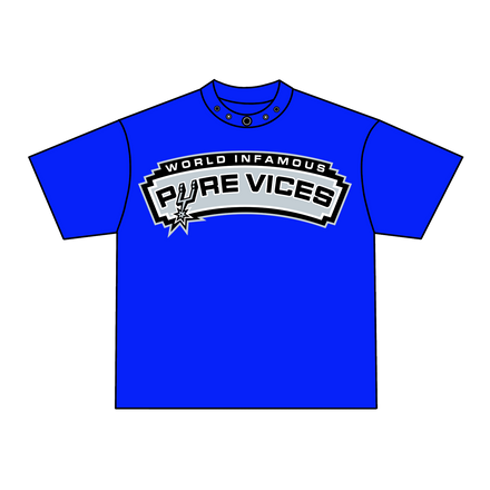SPURS TEE (ROYAL BLUE)