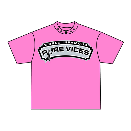 SPURS TEE (PINK)