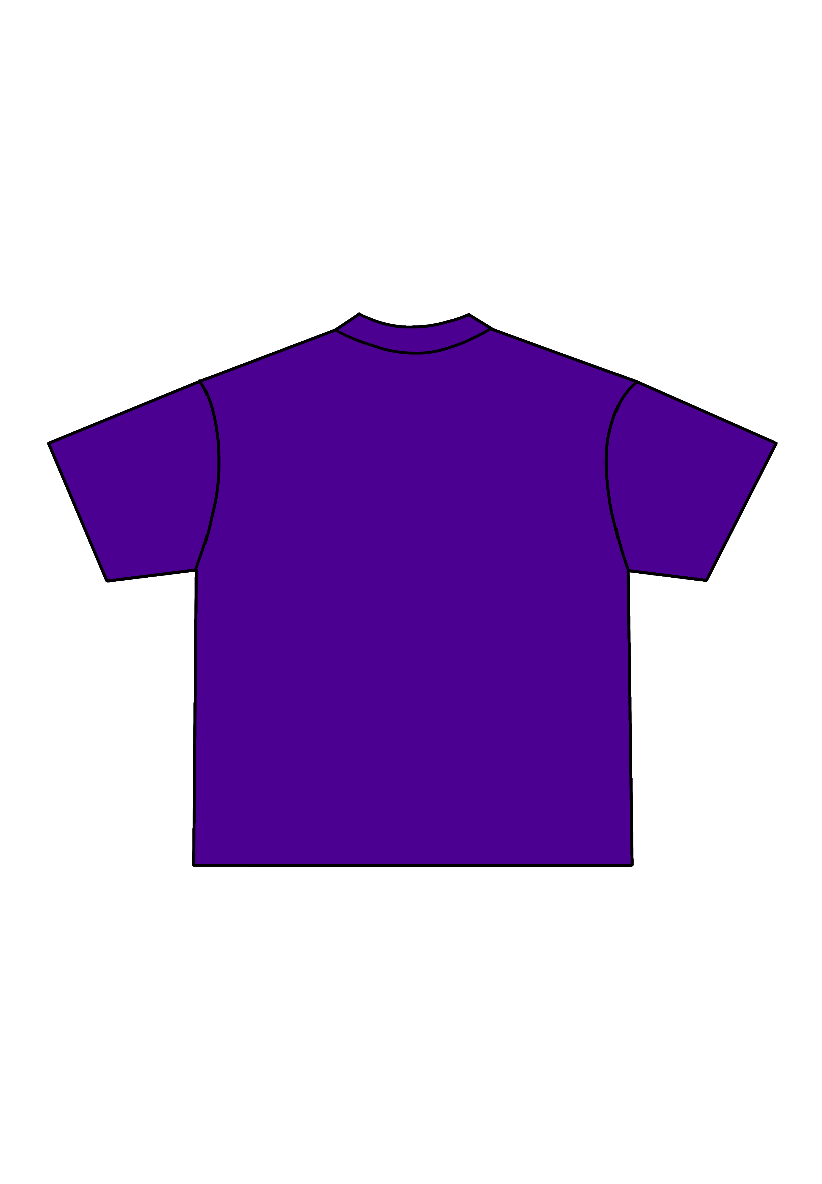 SPURS TEE (PURPLE)