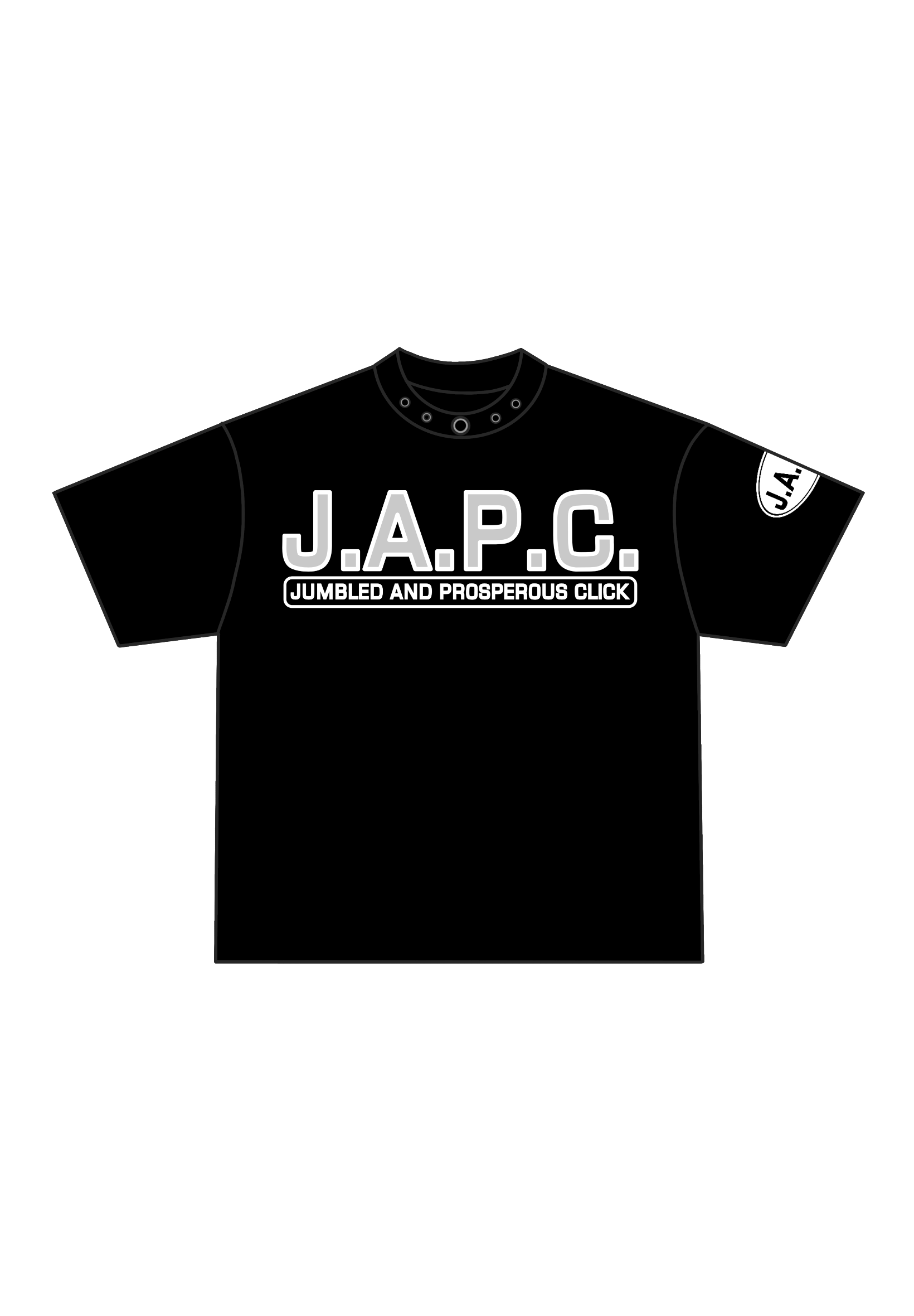 J.A.P.C. TEE (BLACK)