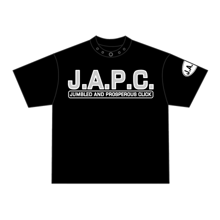 J.A.P.C. TEE (BLACK)