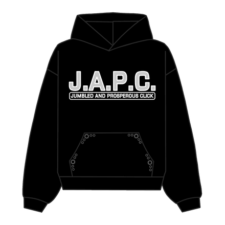 J.A.P.C. HOODIE (BLACK)