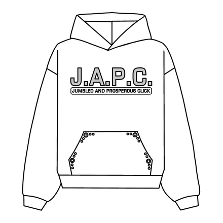 J.A.P.C. HOODIE (WHITE)