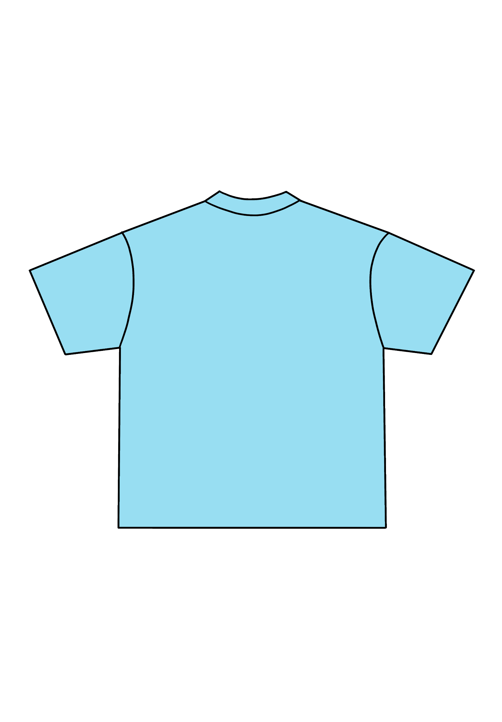 SPURS TEE (BABY BLUE)