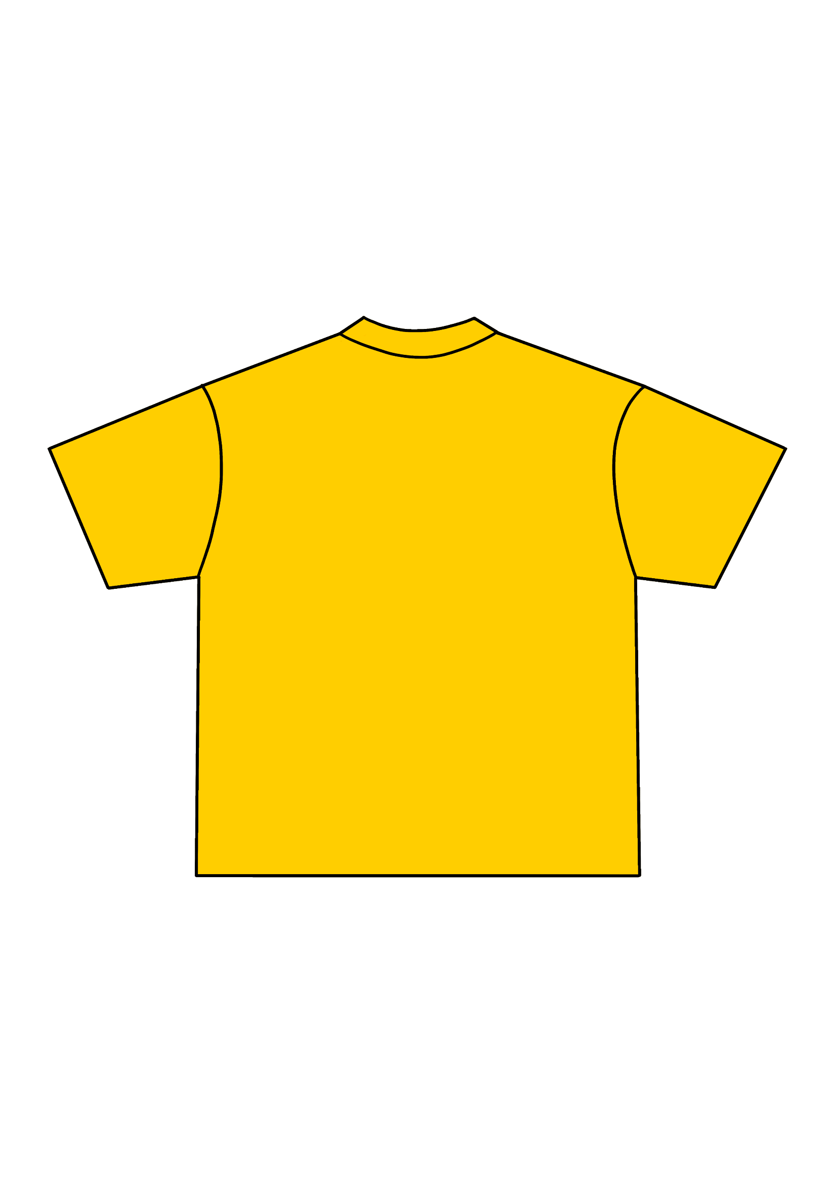 SPURS TEE (YELLOW)